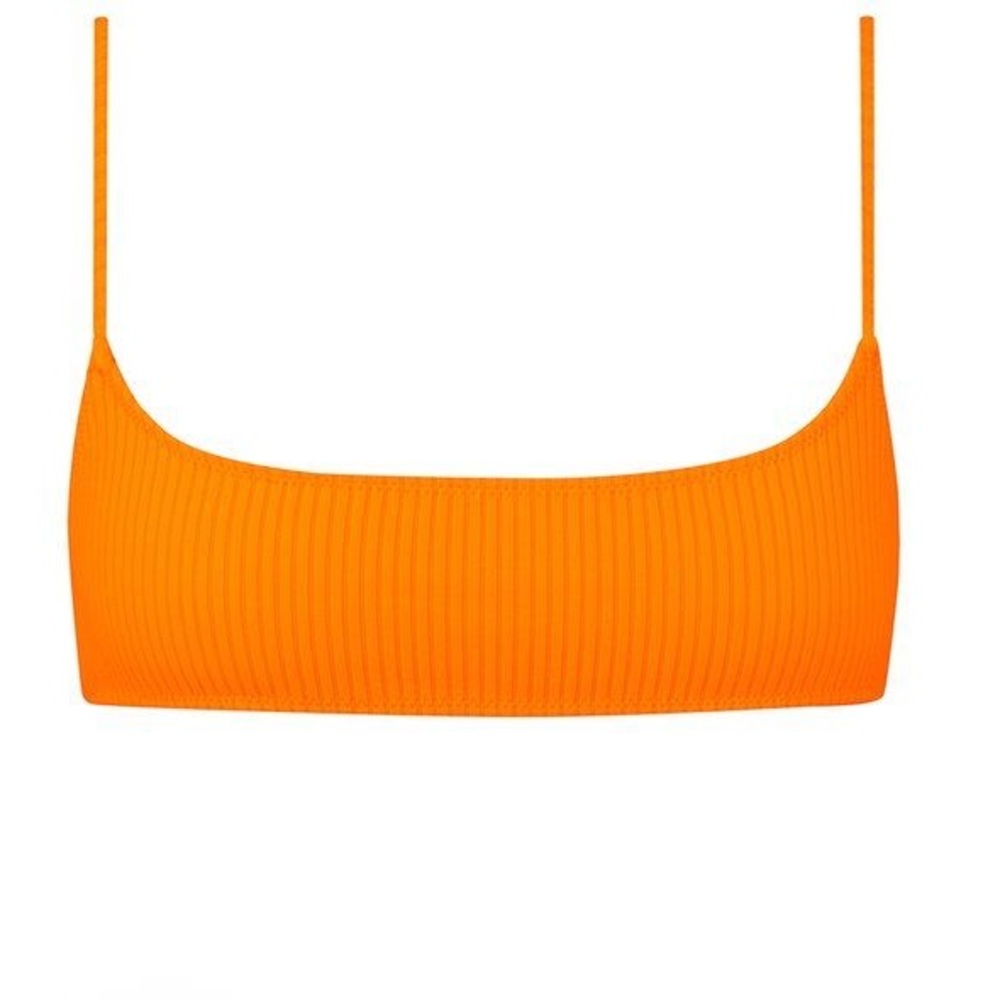 Triangl Pipa Pop Orange Top in Small